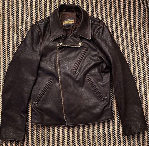 Schott Schott Perfecto Raven P213 Lambskin Leather Jacket Grailed