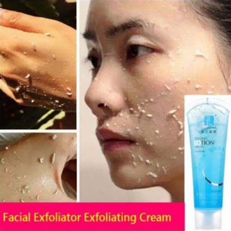 5pcs Face Scrub Mild Body Exfoliating Gel Makeup Facial Cleanser Cell