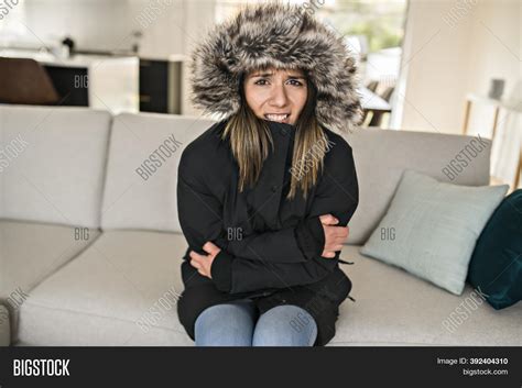 woman have cold on image and photo free trial bigstock