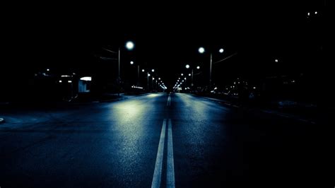 Free Download Night The Road Lights Hd Wallpapers Pictures Night The