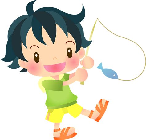 Pin the clipart you like. Child is Fishing clipart. Free download transparent .PNG | Creazilla