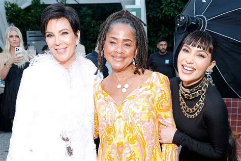 meghan markle s mom doria ragland poses with kim kardashian and kris jenner at l a charity event