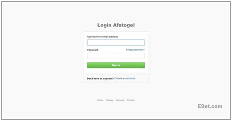 Inicie sesión en Afatogel en la página Wap para usuarios