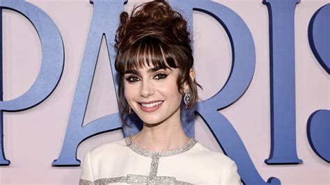 Emily In Paris Haircut Reminds Lily Collins Of Life Change Haircut
