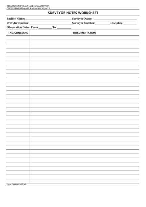 Fillable form cms-807