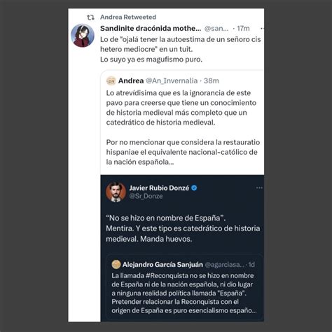 Javier Rubio Donzé on Twitter Hola sandinite Es cierto Soy un señoro cis hetero mediocre