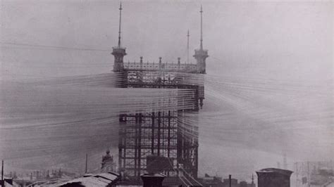 Before Most Cables Ran Underground All Electrical Telephone And