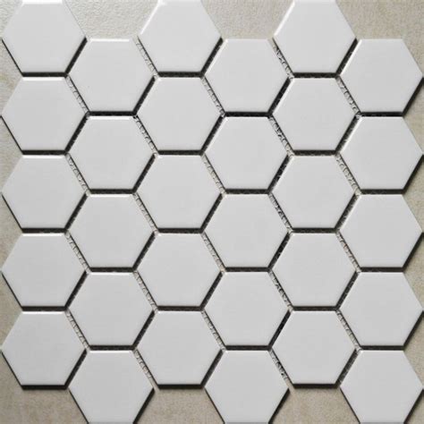 Roca Cc Mosaics Matte Hexagon White Matte Mosaic 2x2 Only 324 Sq