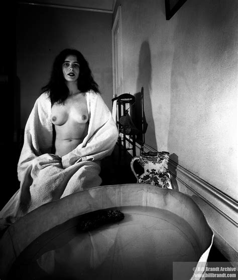 Nude The Haunted Bathroom Campden Hill London 1948 Bill Brandt Archive