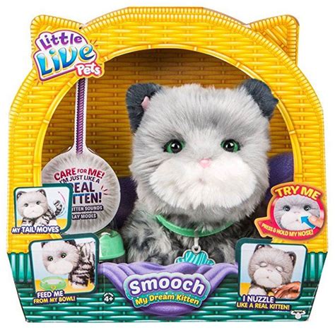 Normally, training the kitten by catching rats takes a much longer effort as the rats move around the game and the kitten requires time to return to your spot after attempting to catch the rat. Little Live Pets Smooch, My Dream Kitten | Little live ...