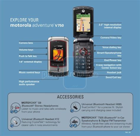 Motorola Adventure V750 Is Rugged Phonearena