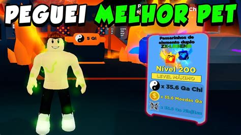 Peguei Pet Mais Forte Do Ninja Legends Roblox Youtube