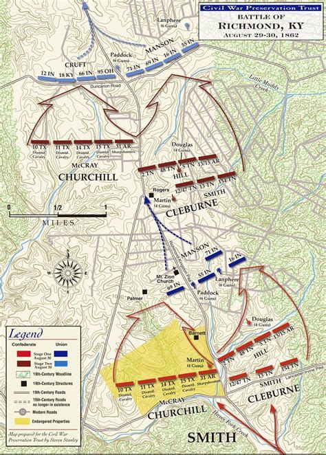 The Battle Of Richmond August 2930 1862 American Civil War Civil