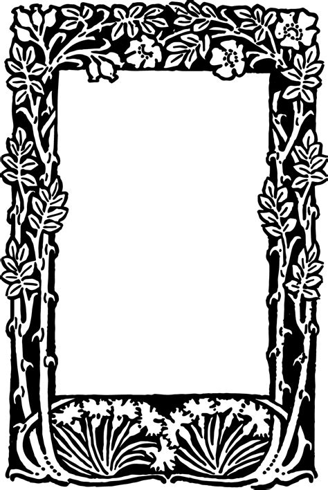 Free Victorian Clip Art Borders Clipart Best