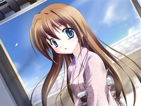 Brown hair brown eyes elf girl.jpg blonde hair blue eyes ( she's from a game. Anime-Girl-With-Brown-Hair-And-Blue-Eyes.jpg (1024×768 ...