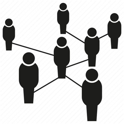 Connection Network People People Network Social Network Icon