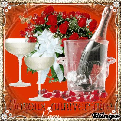 Joyeux Anniversaire Avec Champagne
