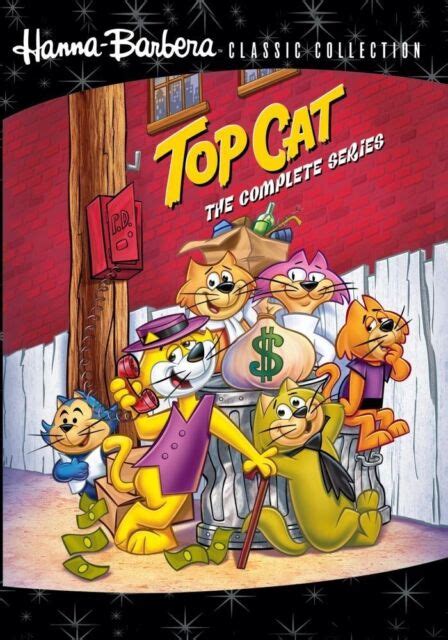 hanna barbera classic collection top cat complete series 5 discs 1961 ebay