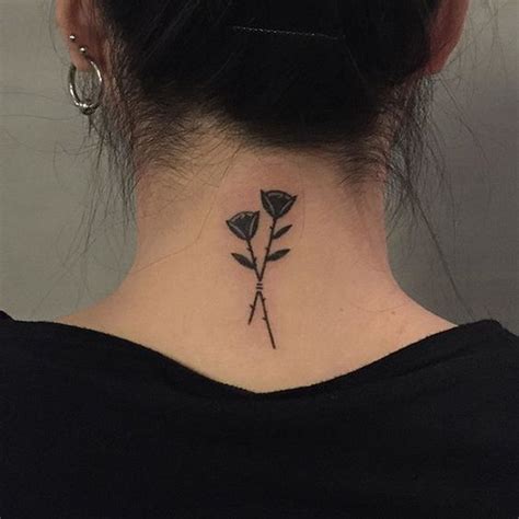 Top 114 Tattoo Designs For Girls In Neck