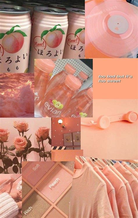 Anime Peach Aesthetic Wallpaper Desktop Peach Aesthet