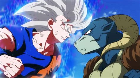The world's most popular manga! Dragon Ball Super: Goku e Molo si sfidano in una vignetta a colori