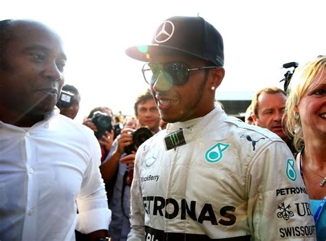 His mother is white british while his father is black british. Lewis Hamilton flourishing with his family by his side as father Anthony gives him a special ...