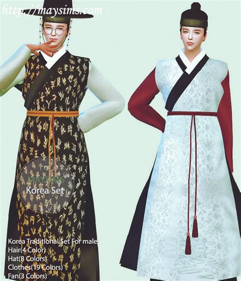 Sims 4 Traditional Korean Cc
