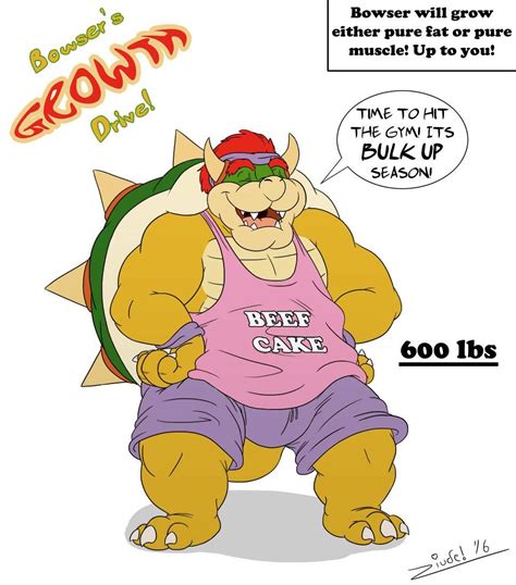 Chubfurs More Of Fat Bowser But Is A Growth Drive L