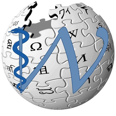 Dateiwikipedia Logo Redaktion Medizin Blau2svg Wikipedia