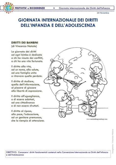 Sviluppati secondo un livello di difficoltà crescente, e perfetti per i bambini che frequentano la terza, quarta e quinta classe della scuola primaria, i. I Diritti dei bambini