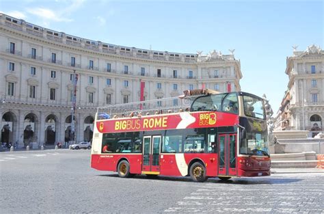 Hop On Hop Off Bus Rome Italy Map Map Of World