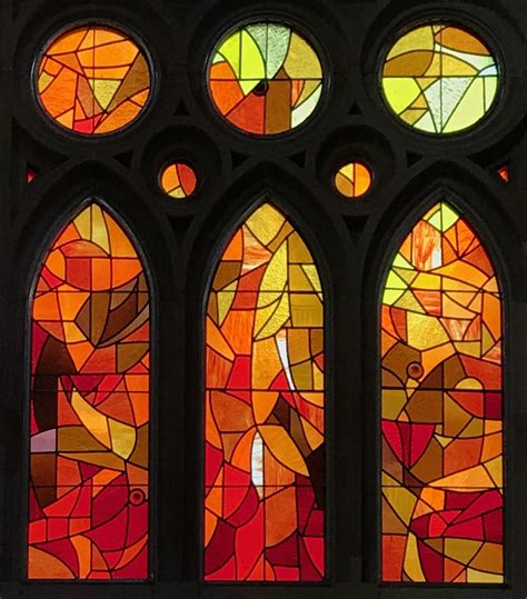 Stained Glass Windows Sagrada Familia Barcelona Glass Window Art
