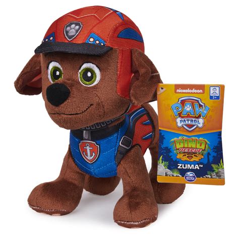 2022 paw patrol zuma 3d models. PAW Patrol, Dino Rescue Zuma, Stuffed Animal Plush Toy, 8 ...