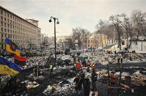 Euromaidan Revolution Of Freedom Editorial Image Image Of Maidan Berkut 55182990