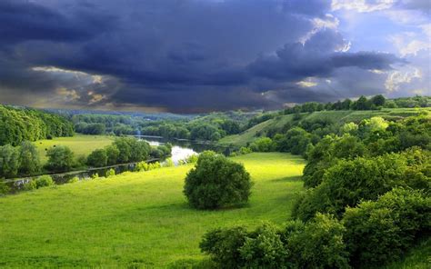 Beautiful Amazing Green Nature Landscape Image Download Hd Wallpapers