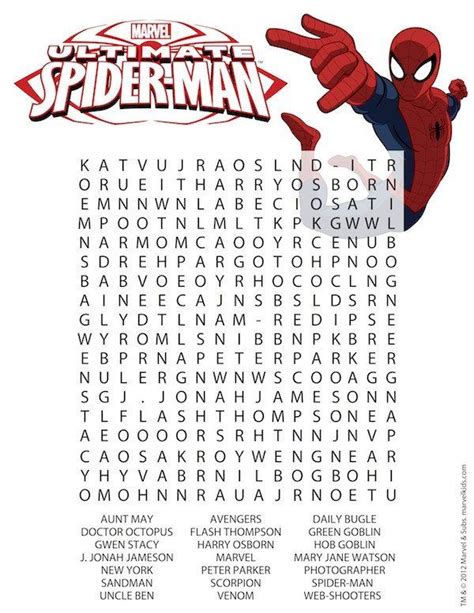 Superhero Word Search Printable Superhero Printables In 2020