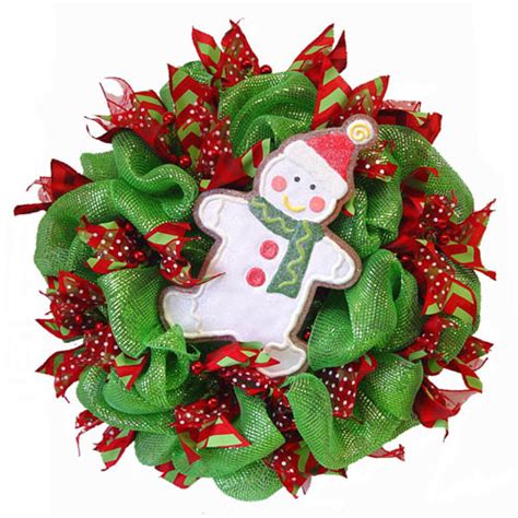 Deco Poly Mesh Wreath Tutorial Using Raz Cookie Decorations — Trendy Tree