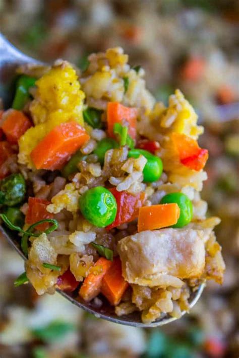 Add the chicken livers to the frying pan. Sheet Pan Chicken Fried Rice - The Food Charlatan