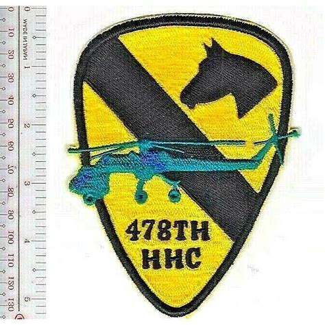 Us Army Vietnam 1st Air Cavalry Division 478th Heavy Helicopter Company