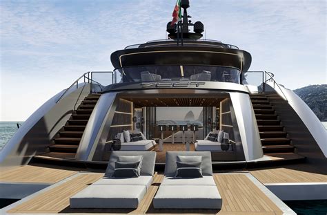isa gran turismo 70 is a lavish superyacht with a glasshouse owner s suite autoevolution