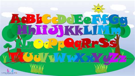 This will help kids actually learn the song and recognize the alphabet. The Alphabet Song/ ABC song - YouTube
