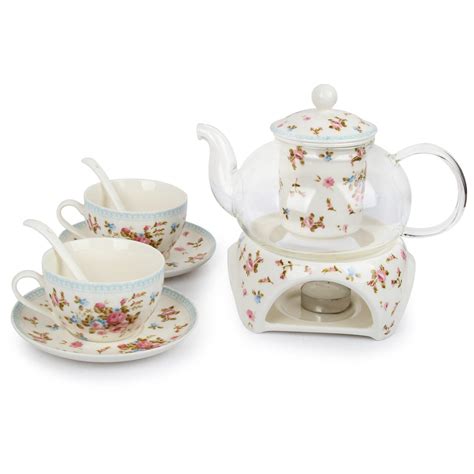 Kendal Tea Pot With Cups And Saucer For Adults 2 Cups Porcelain Tea Set With 689829566685 Ebay