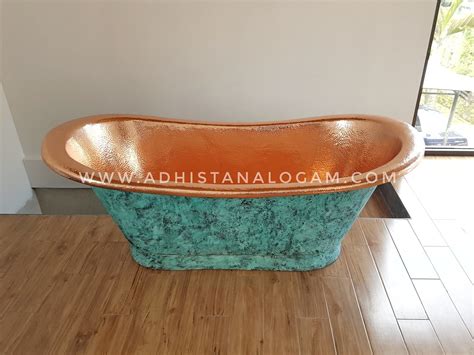 Karena itulah terus dikembangkan inovasi. Copper Bathtub Fin. Torquoise - Adhistana Logam