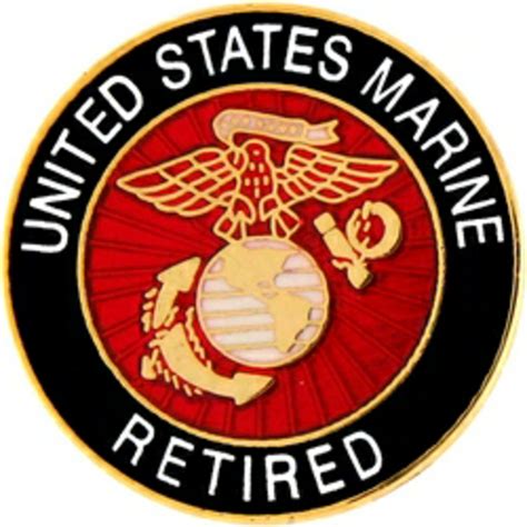 Us Marine Corps Retired Pin 78 Liberty Victory