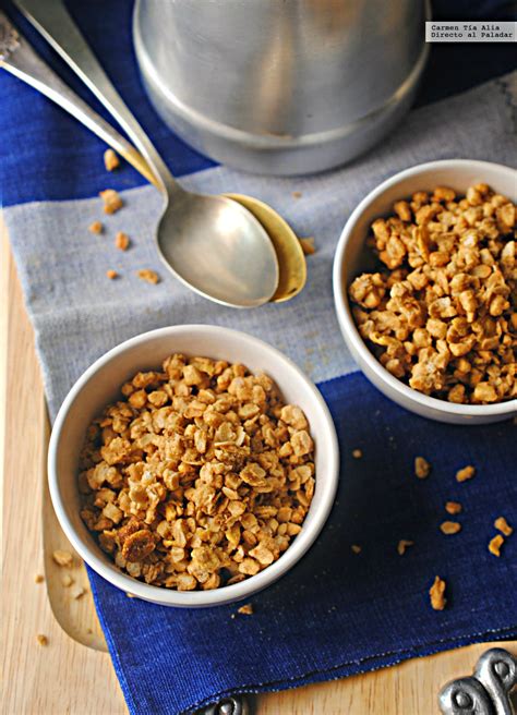 Cómo hacer granola casera. El desayuno más crujiente