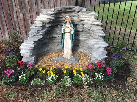 Garden Grotto Designs Of Mother Mary