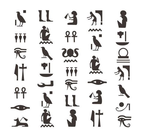 14 200 Hiéroglyphes Illustrations Graphiques Vectoriels Libre De