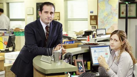 TV Show 1080P Michael Scott Pam Beesly The Office US Jenna