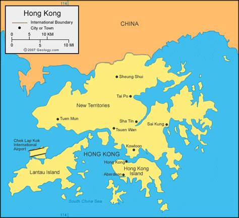 Hong Kong Tourist Map Top Attractions Transportation And More