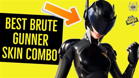 Best Combo For Brute Gunner Skin In Fortnite Youtube